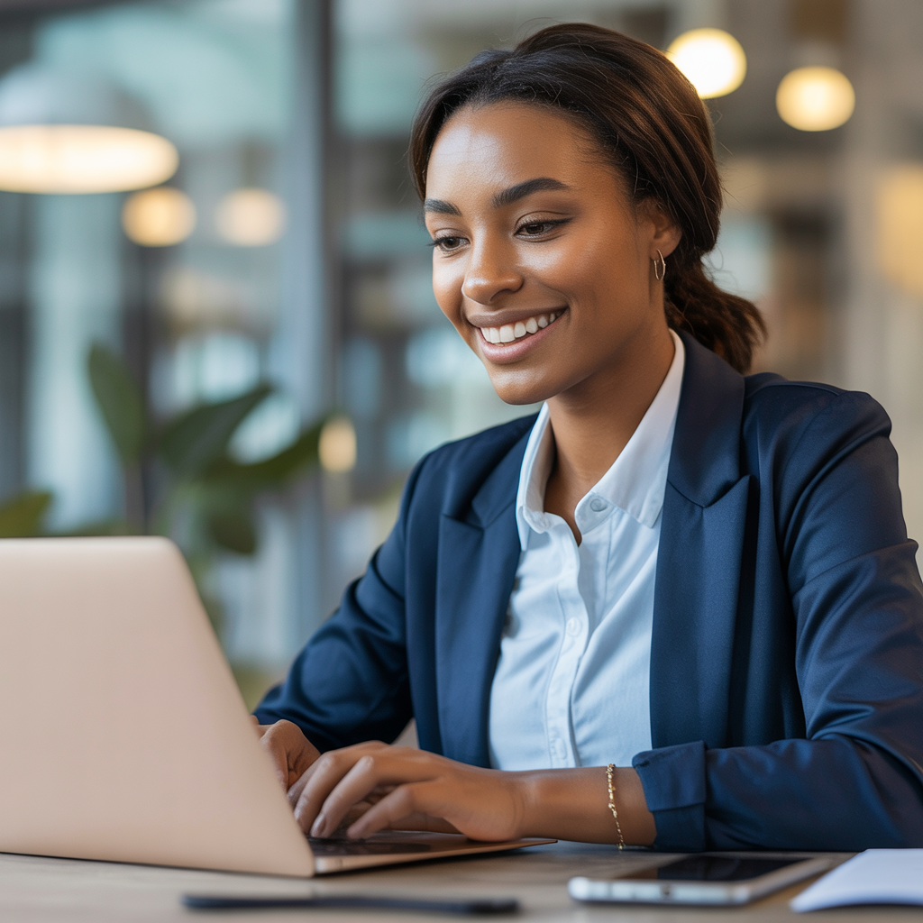 Professional finding their dream job